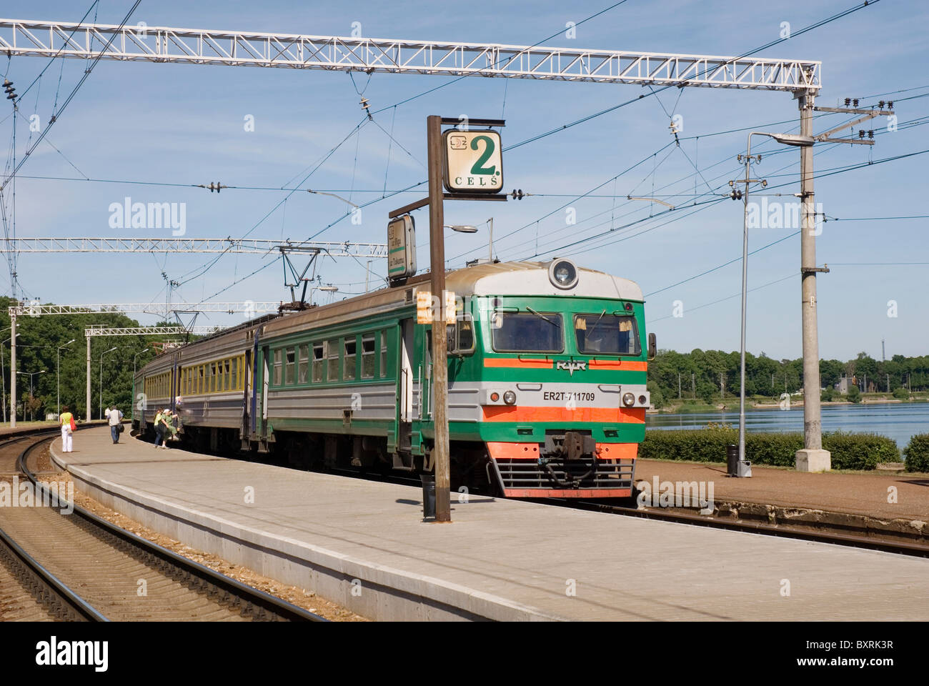 Jurmala train station hires stock photography and images Alamy
