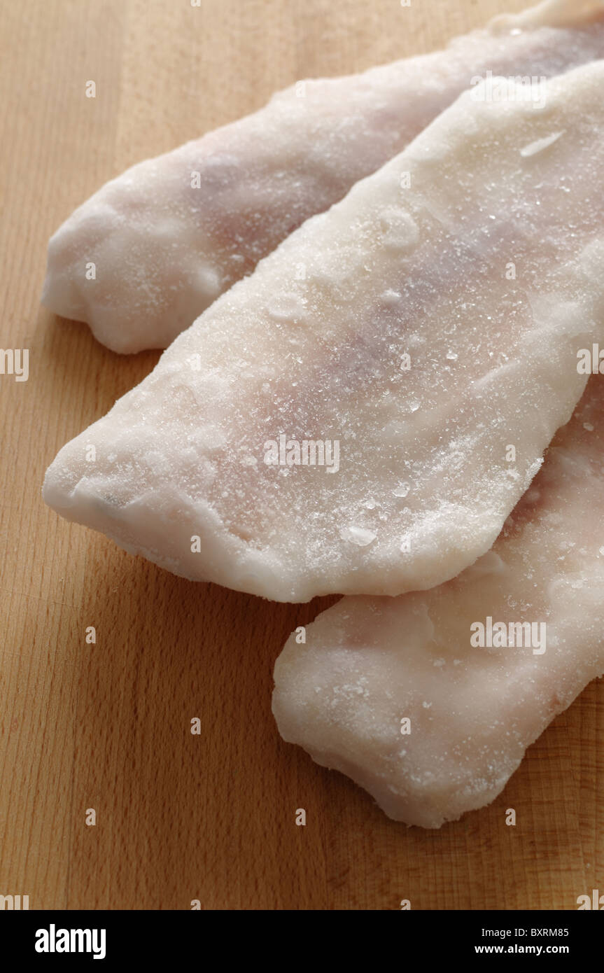 Frozen cod fish Stock Photo Alamy