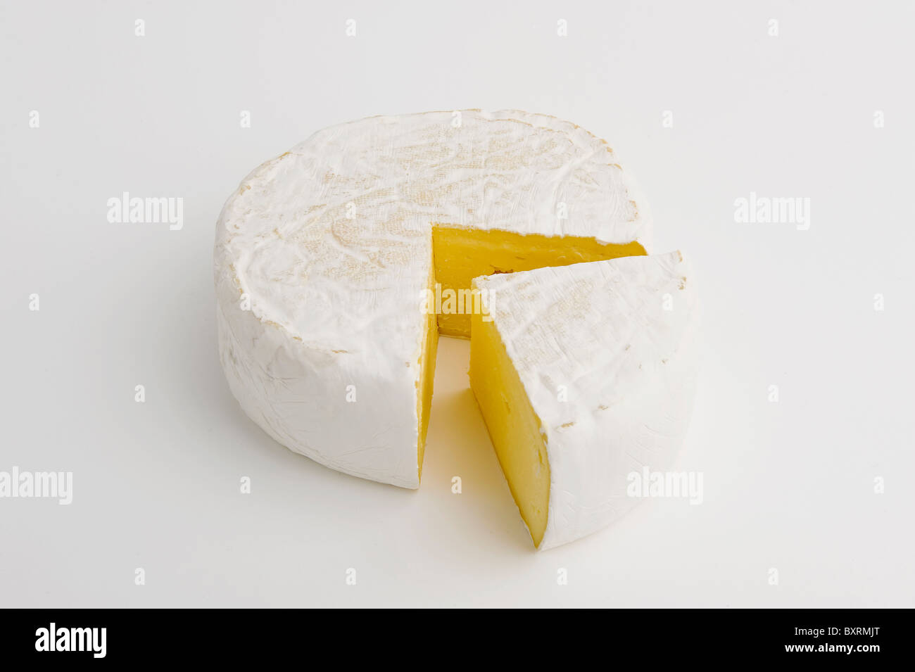 New Zealand Evansdale Farmhouse Brie cow's milk cheese Stock Photo Alamy