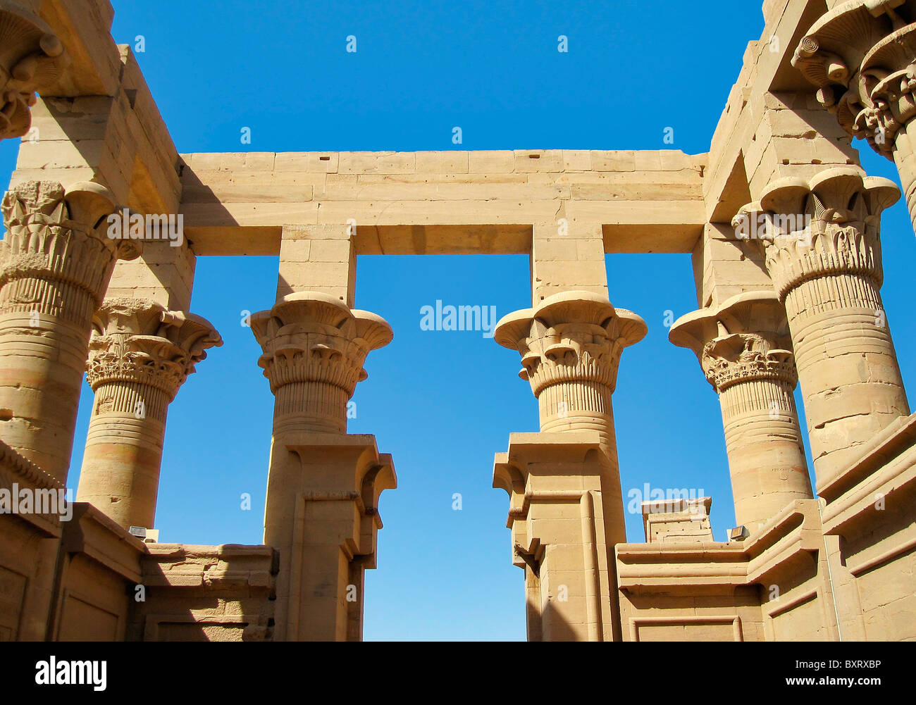 Philae Temple, Egypt Stock Photo