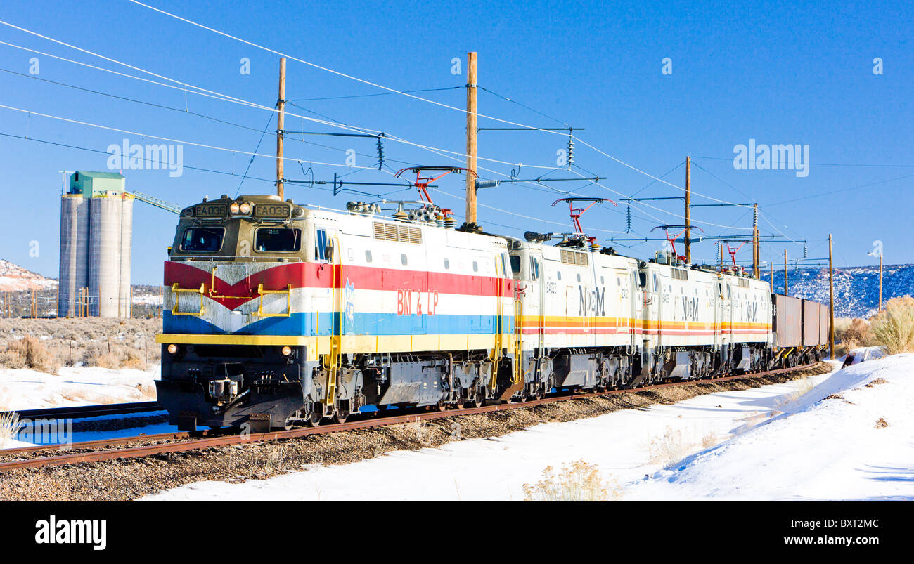 electric train, Arizona, USA Stock Photo - Alamy