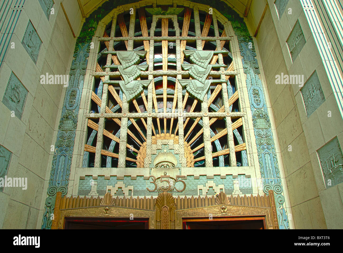 Marine Building, the city's finest heritage building, Art Deco style ...