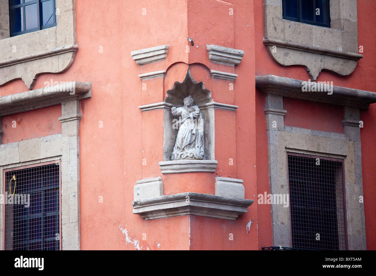 Architectural detail in Mexico City, Mexico Stock Photo