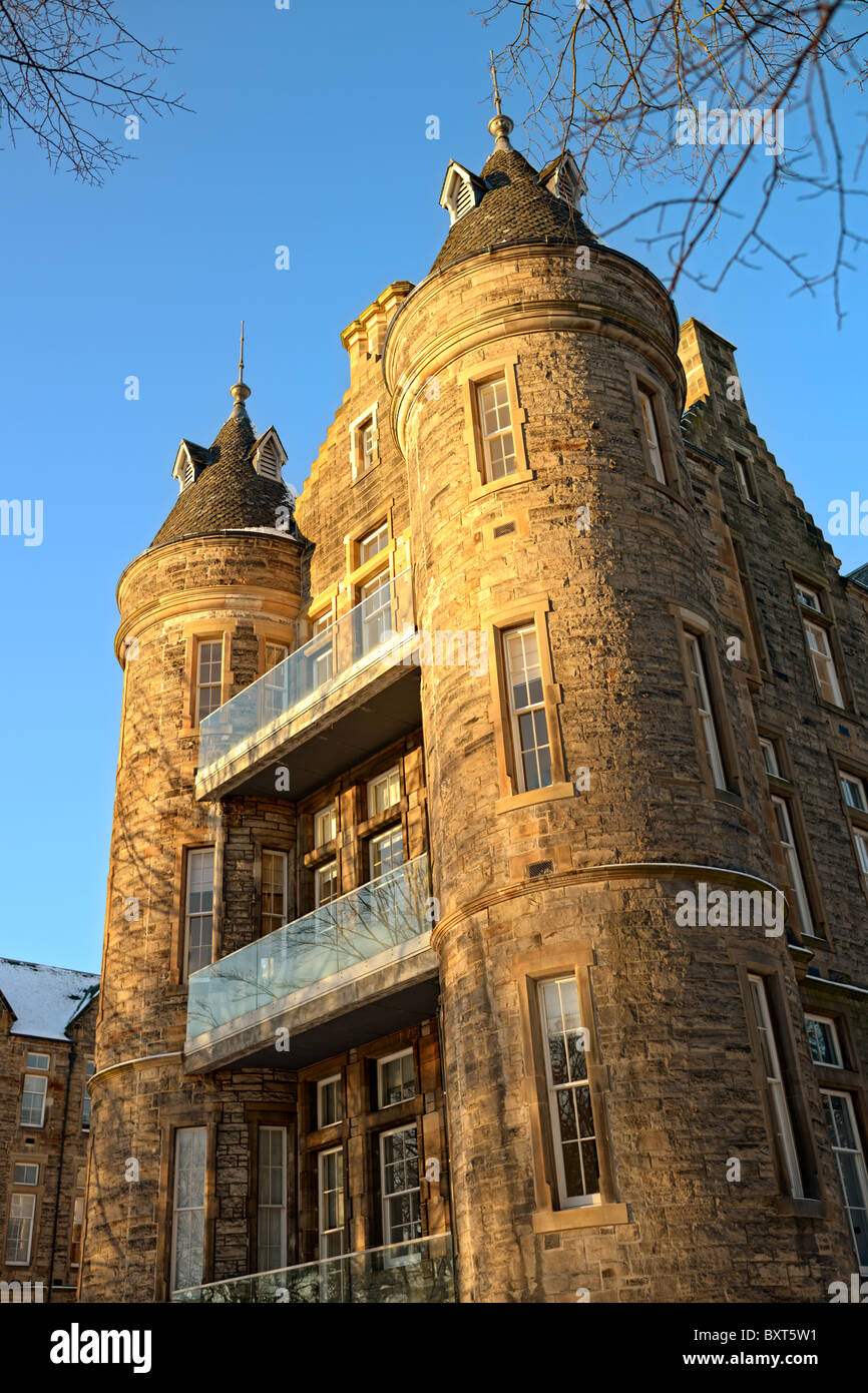 Ferguson Hall, at Quartermile, redevelopment of the old Edinburgh Royal Infirmary, Scotland Stock Photo