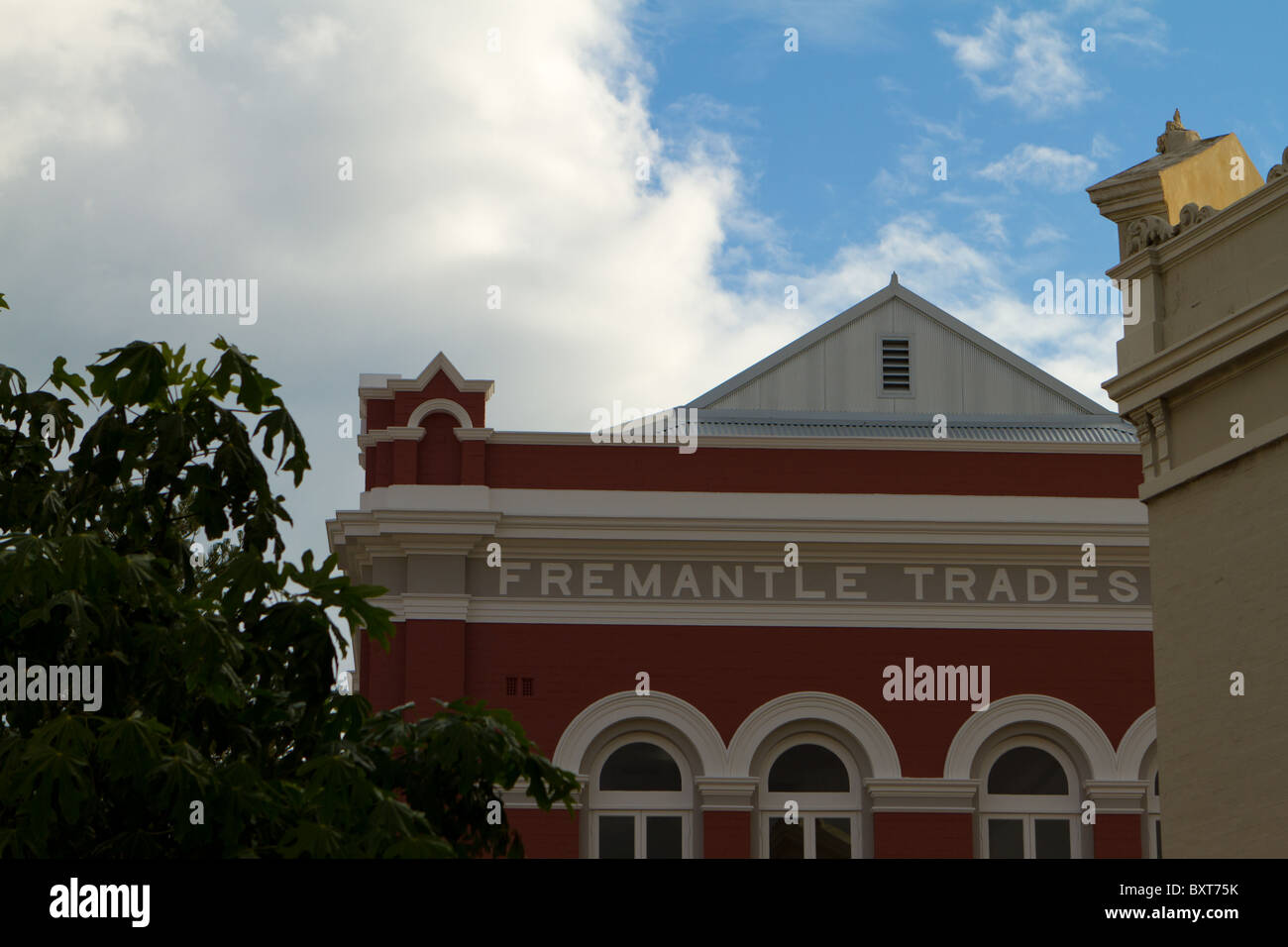 Old historic buildings in the Fremantle neighborhood of Perth Stock Photo Alamy