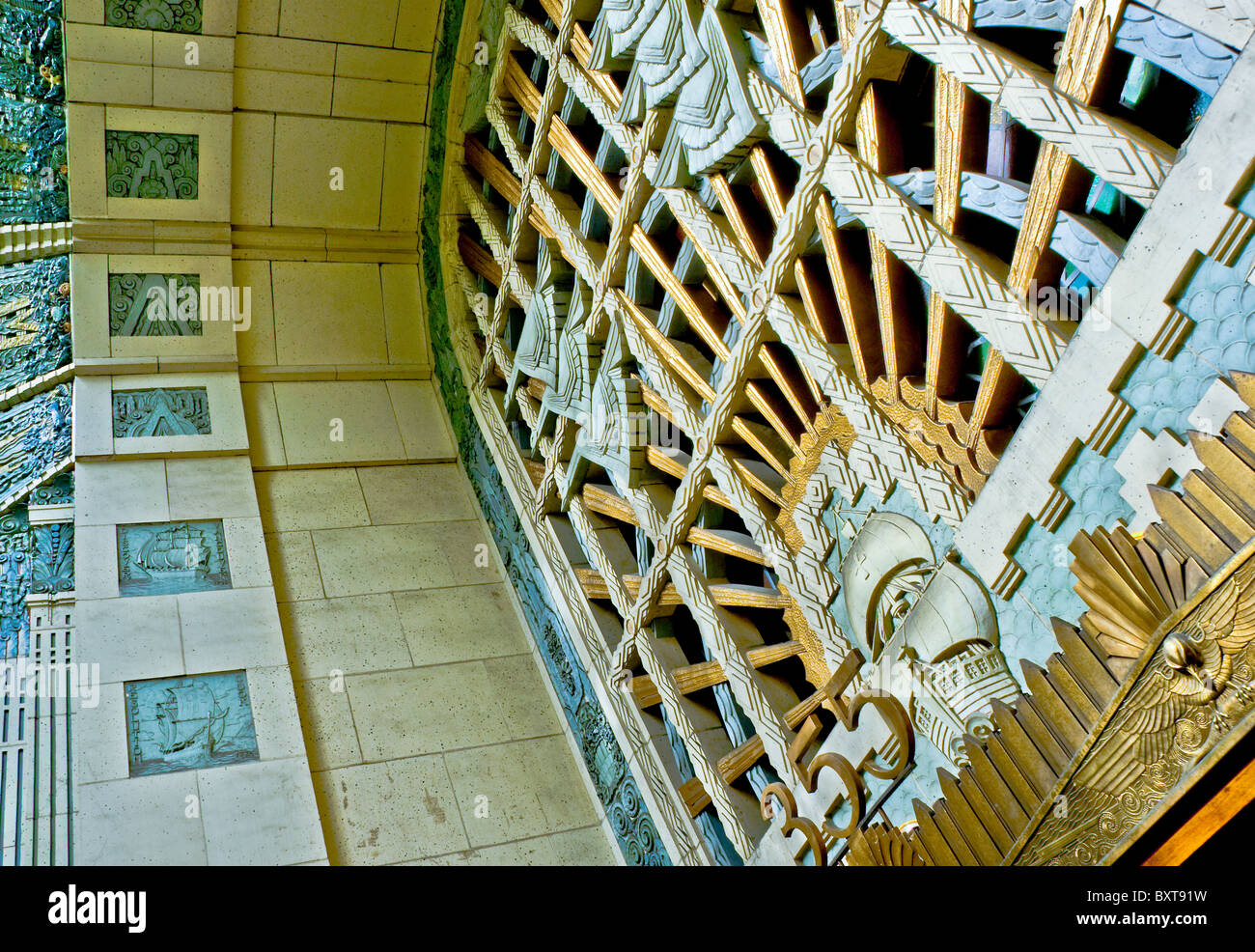 Marine Building, the city's finest heritage building, Art Deco style ...