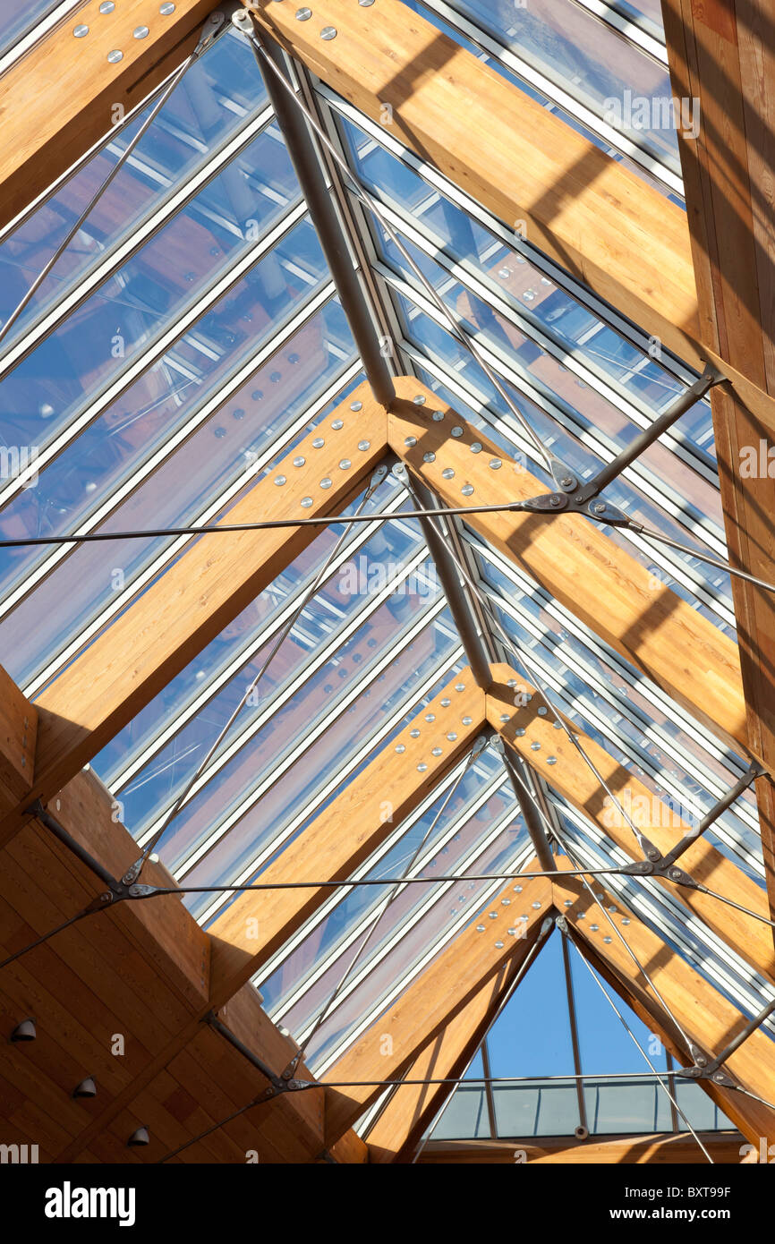 skylight roof Stock Photo