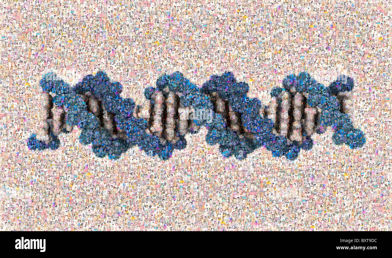 Faces mosaic hi-res stock photography and images - Alamy