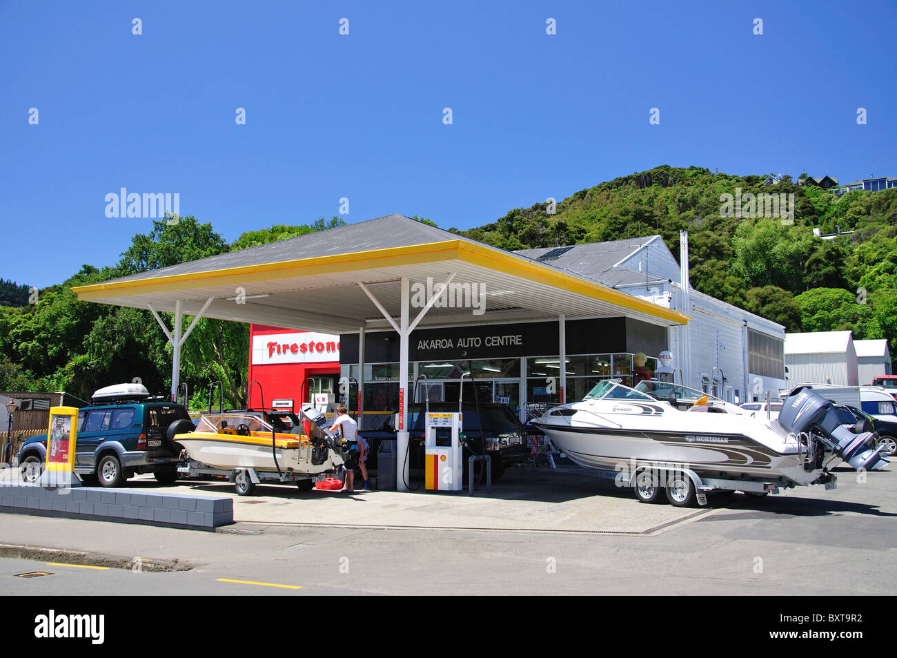 Akaroa Auto Centre Shell Garage Rue Lavaud Akaroa Banks