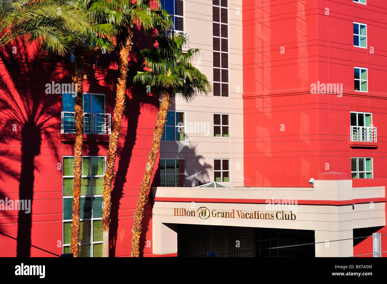 Hilton Grand Vacations Club in Las Vegas, Nevada, USA Stock Photo