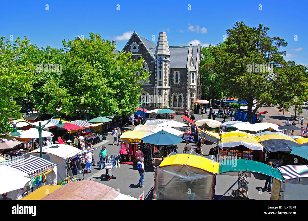 Christchurch arts centre new zealand hires stock photography and