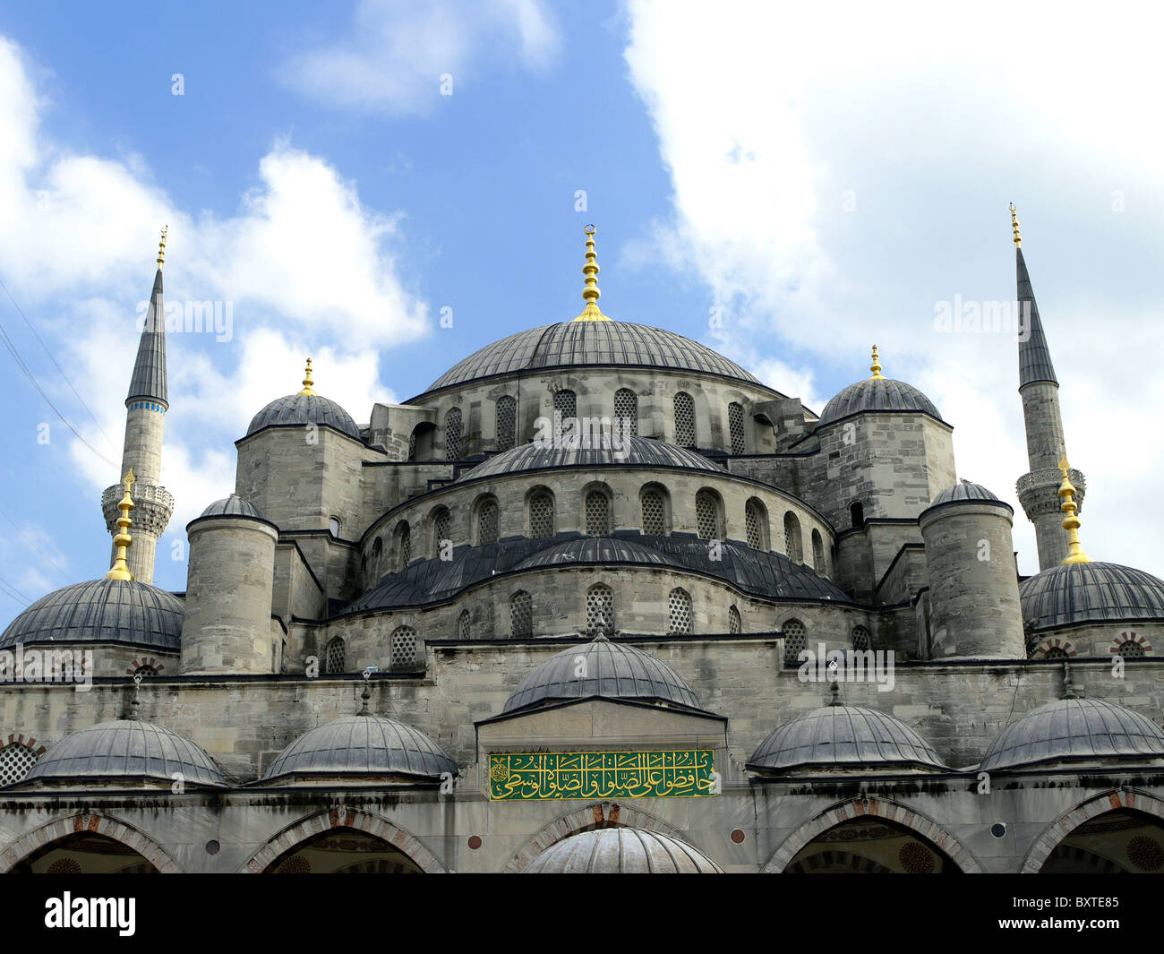 Blue Mosque, Sultan Ahmet Camil, Istanbul Stock Photo