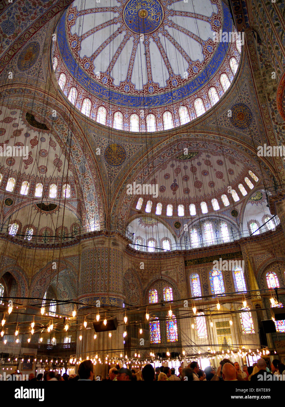 Blue Mosque, Sultan Ahmet Camil, Istanbul Stock Photo