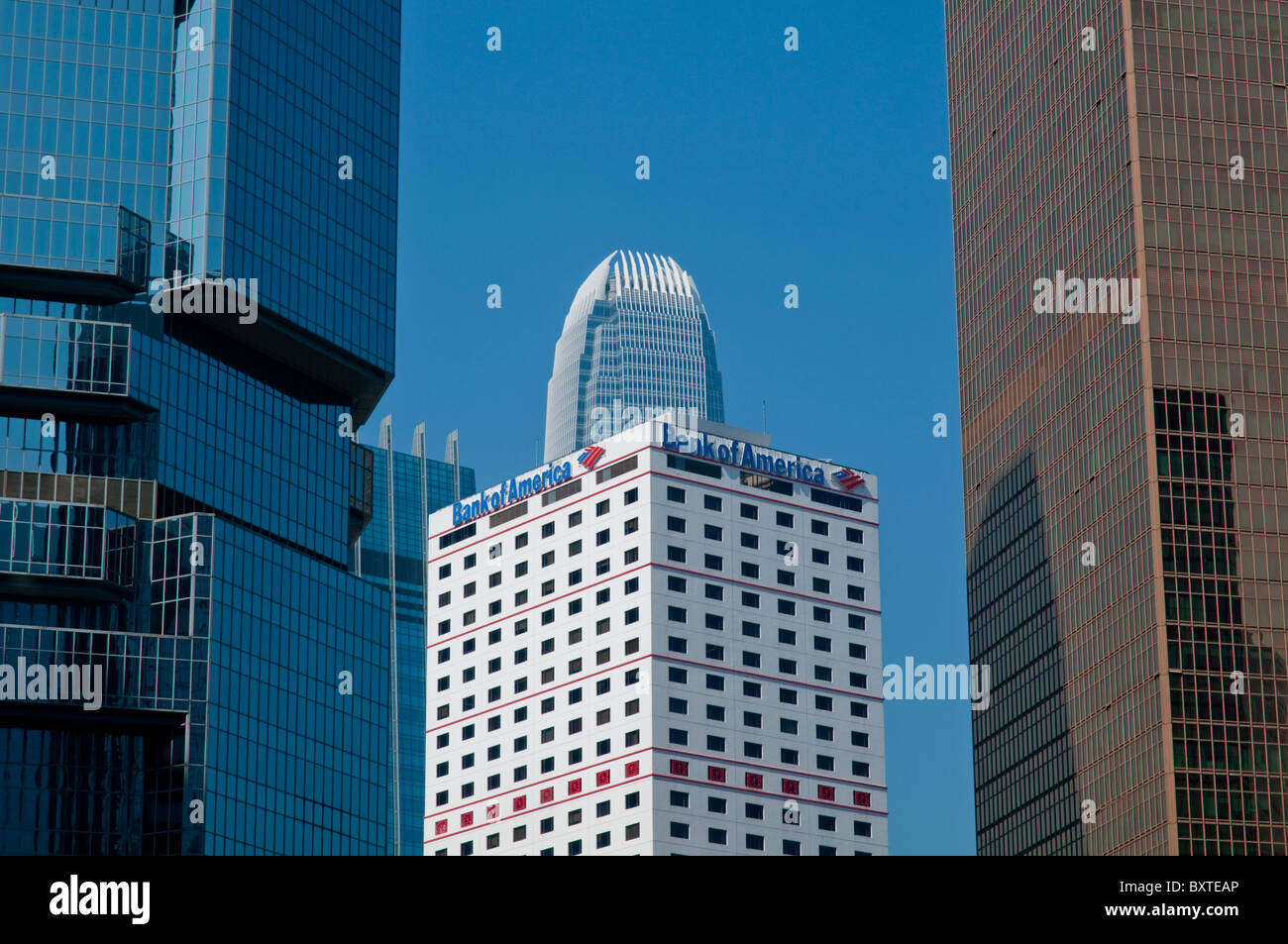 Asia, China, Hong Kong, Central Street Scene Stock Photo - Alamy