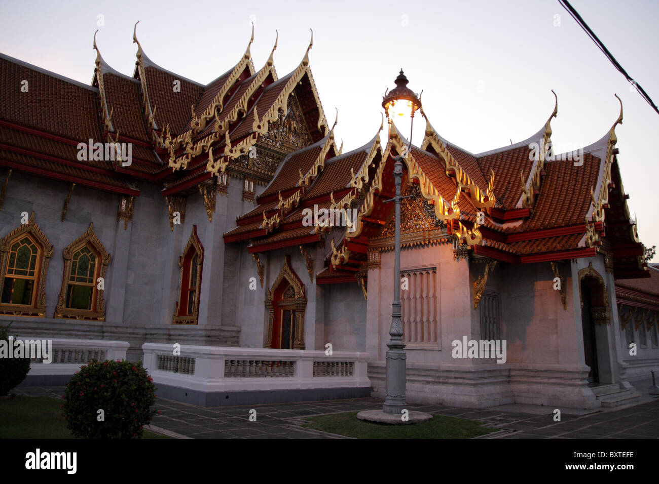 Wat Benchamabophit , The Marble Temple , Bangkok , Thailand Stock Photo ...