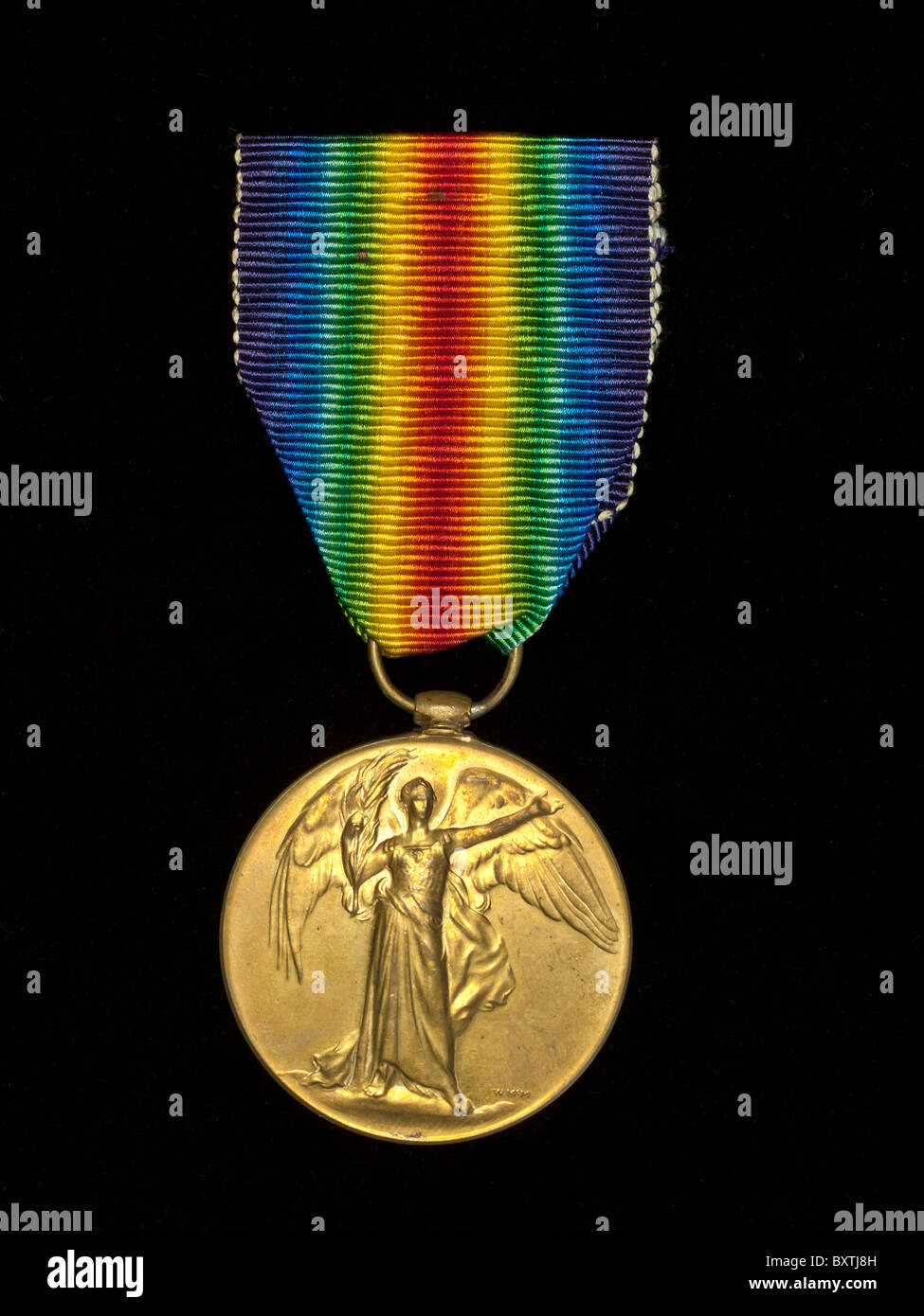 The Allied Victory Medal 1914-18 Stock Photo