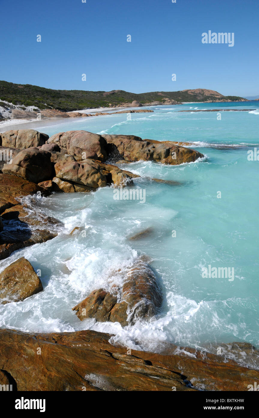 Lucky Bay In Cape Le Grand National Park At Esperance Wa Australia Stock Photo