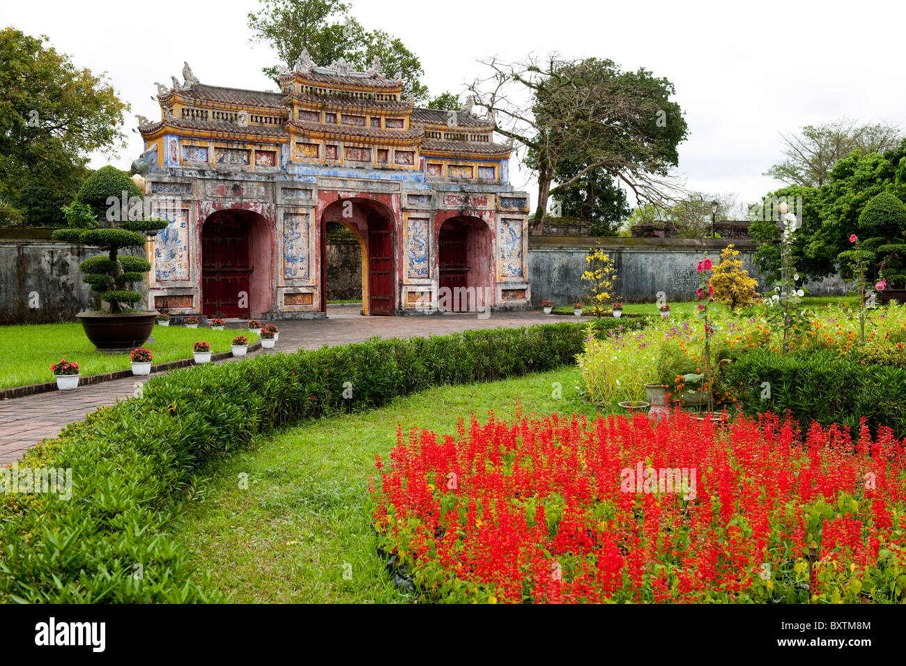 The Citadel, Hue, Vietnam Stock Photo
