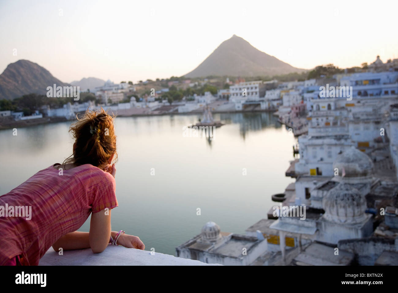 Female admiring hi-res stock photography and images - Alamy