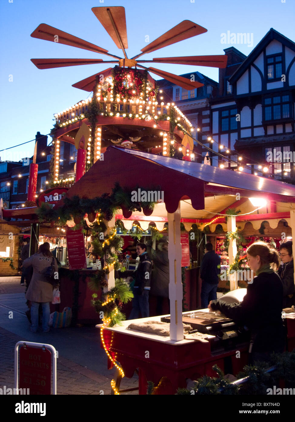 Surrey street market stalls surrey hires stock photography and images