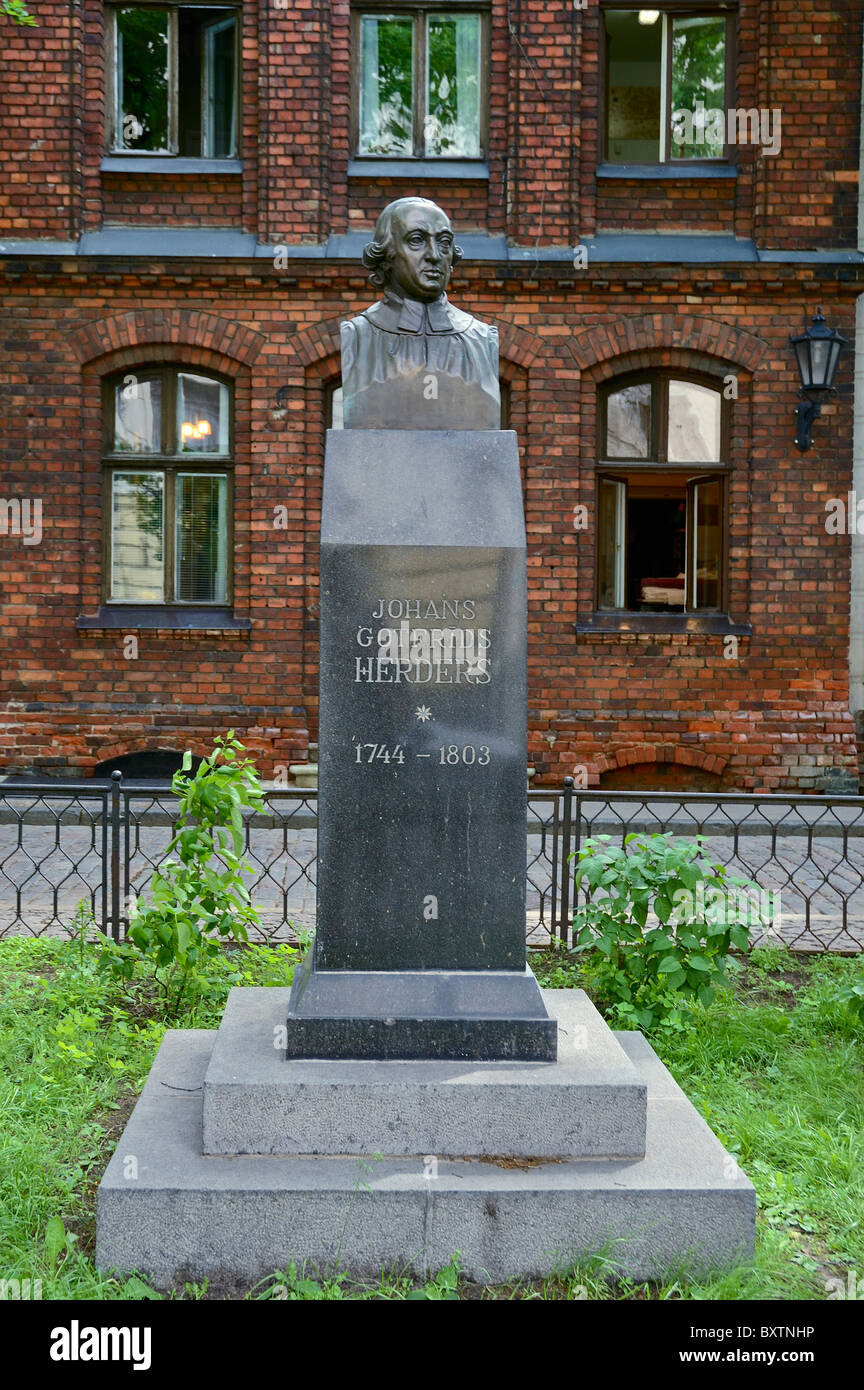 Johann Gottfried Von Herder Was A German Philosopher High Resolution Stock Photography And Images Alamy