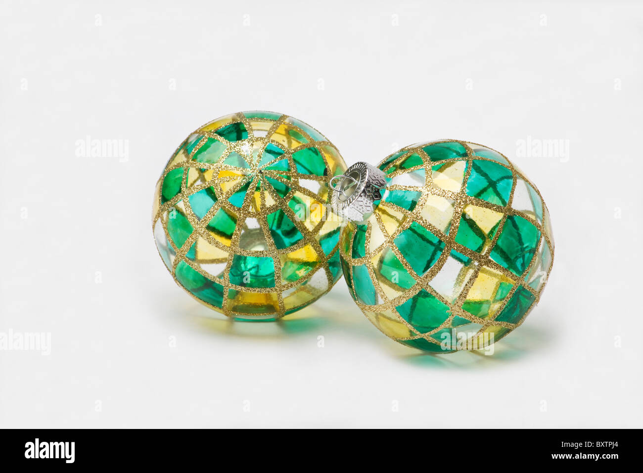 Group christmas baubles cut out hi-res stock photography and images - Alamy