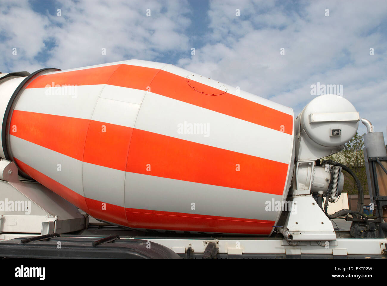 Cement mixer at cement works Ipswich Suffolk UK Stock Photo Alamy