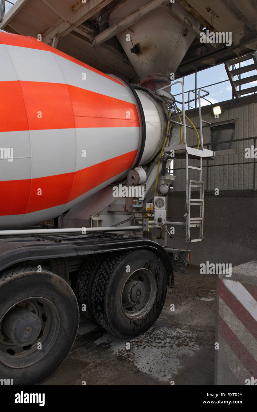 Cement mixer cement works ipswich hi res stock photography and