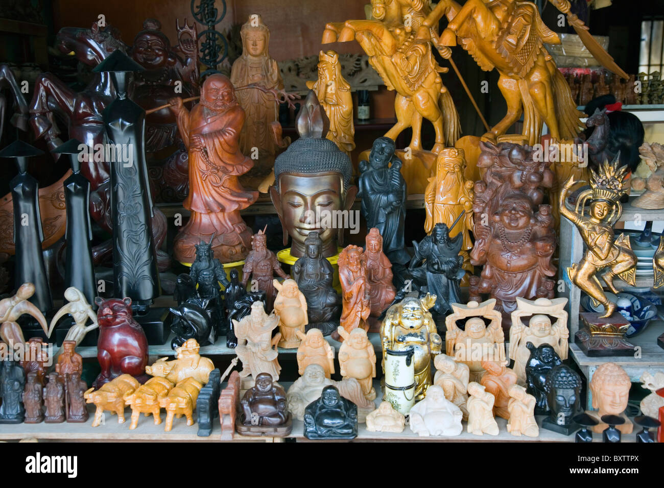 gift shop detail. Hoi An, Vietnam, Asia. Stock Photo