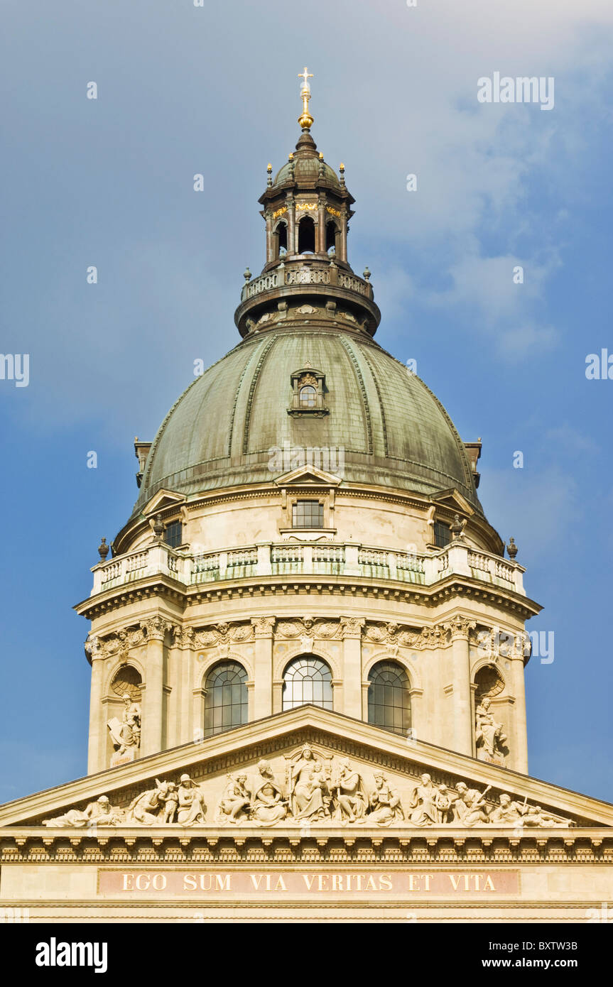 St Stephen's basilica dome, Szent Istvan Bazilika, Budapest, Hungary, Europe, EU Stock Photo
