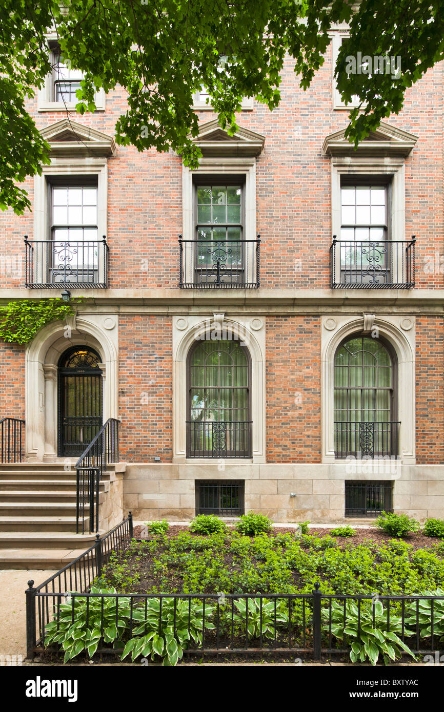 Robert Todd Lincoln residence, Chicago Stock Photo