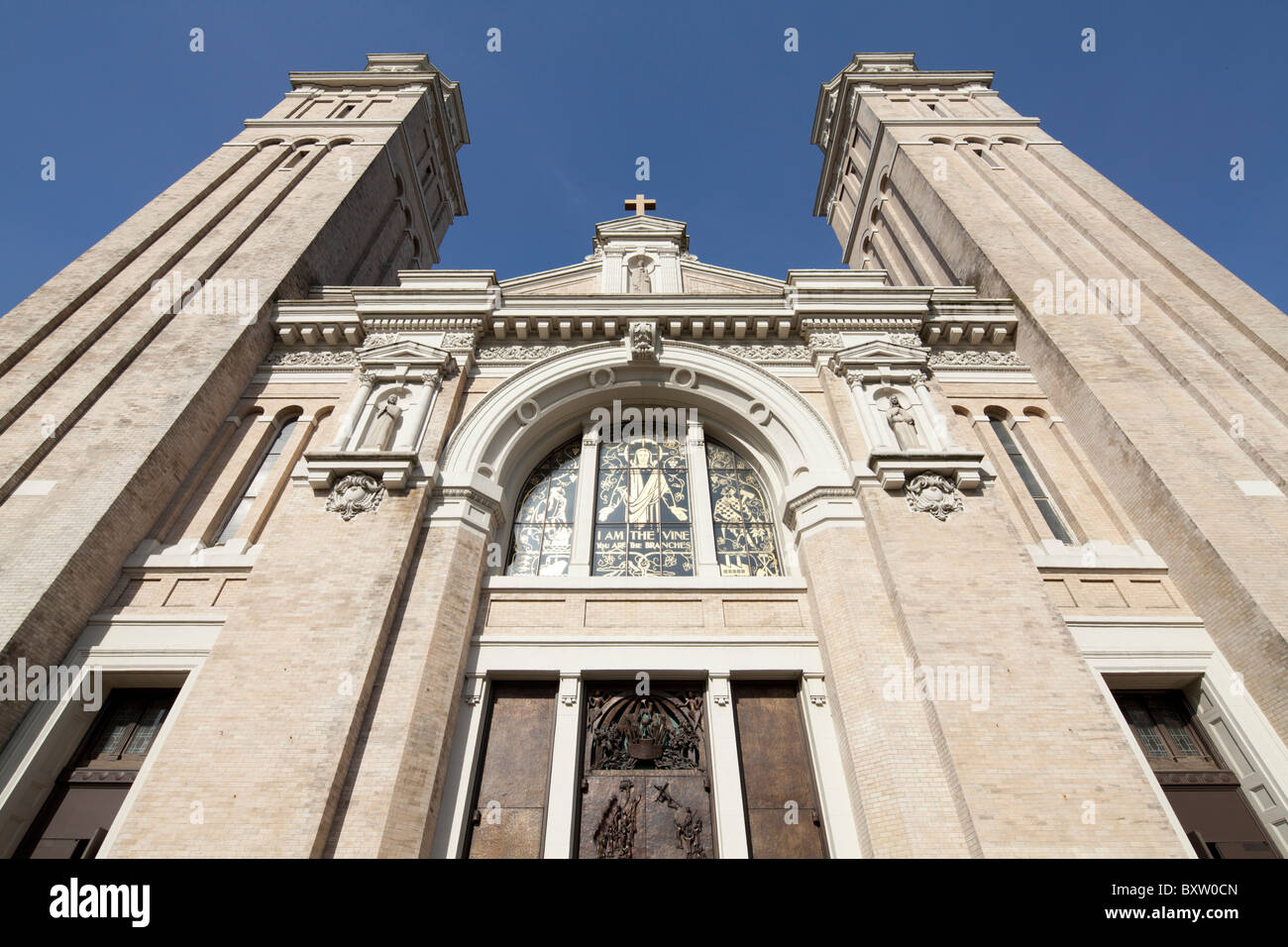 St James Cathedral, Seattle, WA Stock Photo