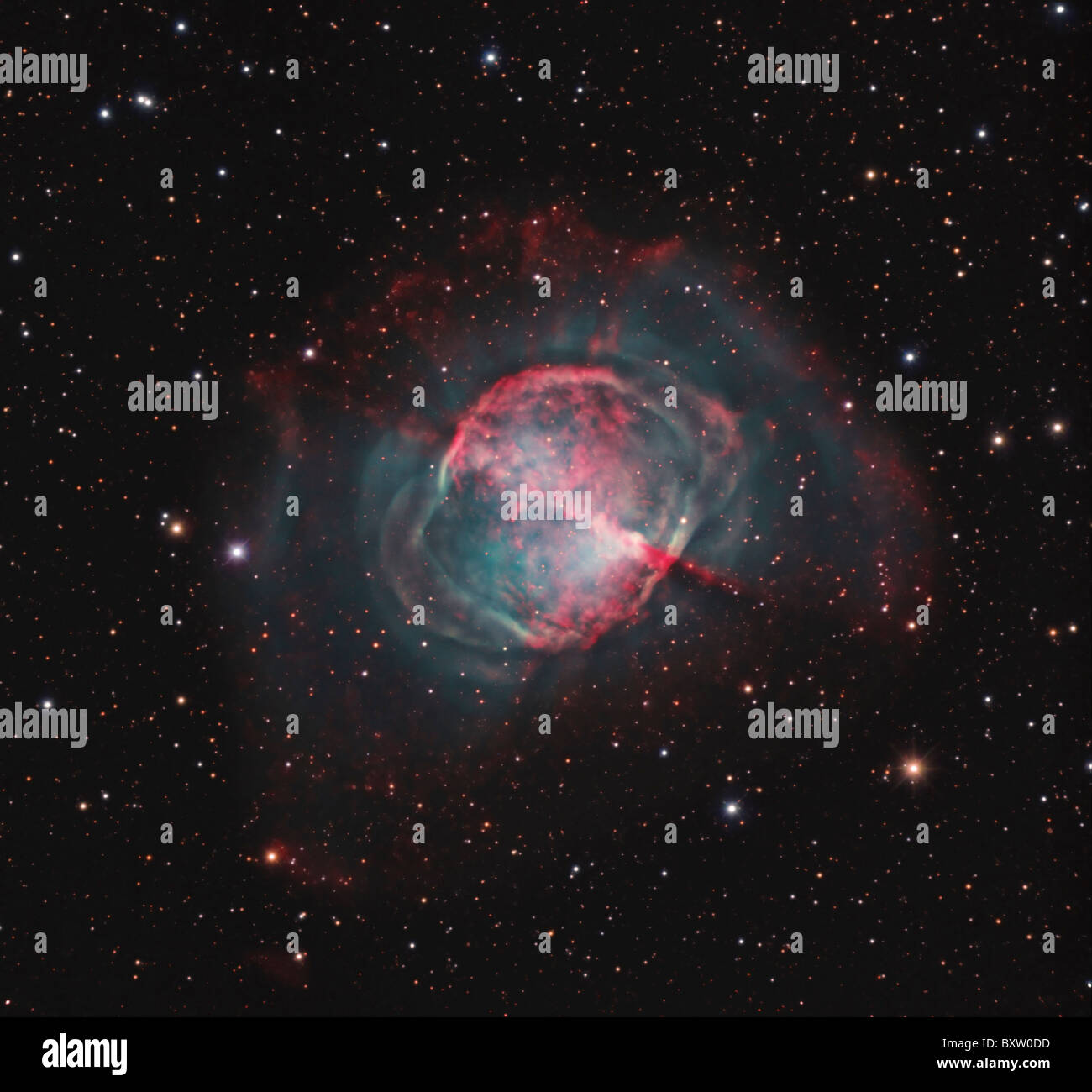The Dumbbell Nebula Stock Photo Alamy