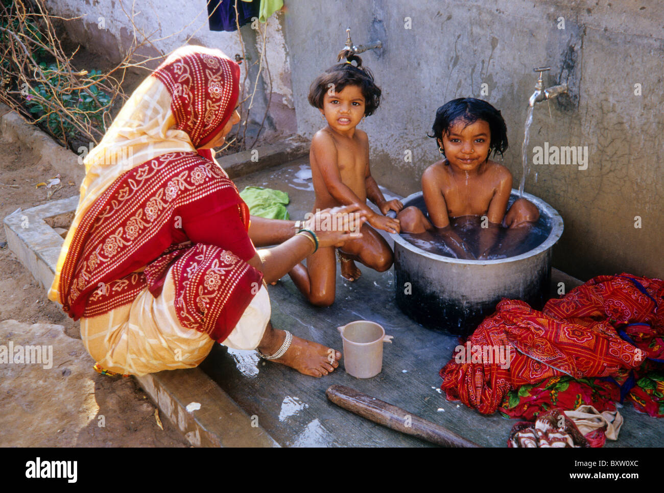 nude at holi bath