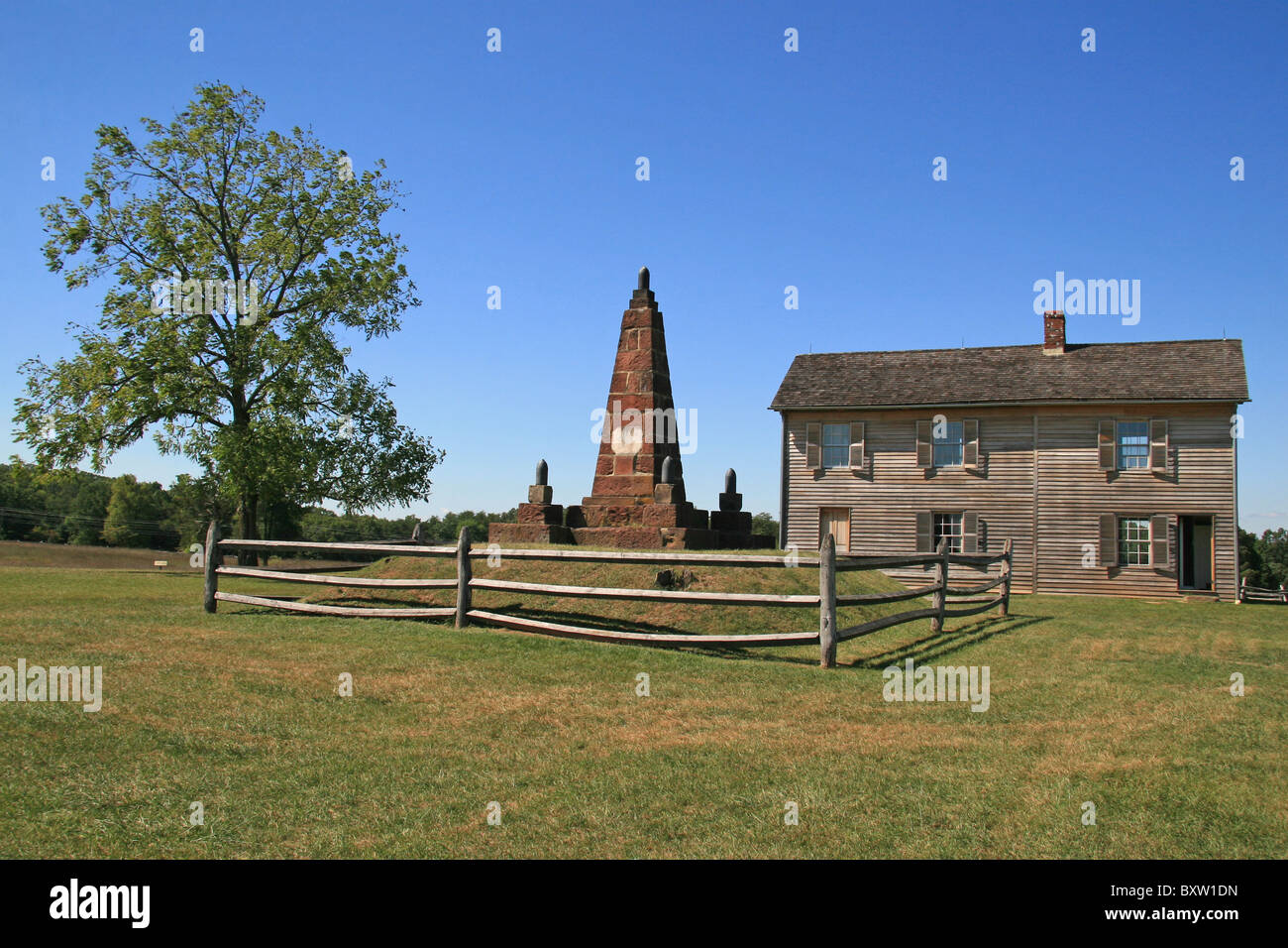 The First Manassas (Bull Run) Memorial and Henry House, Manassas