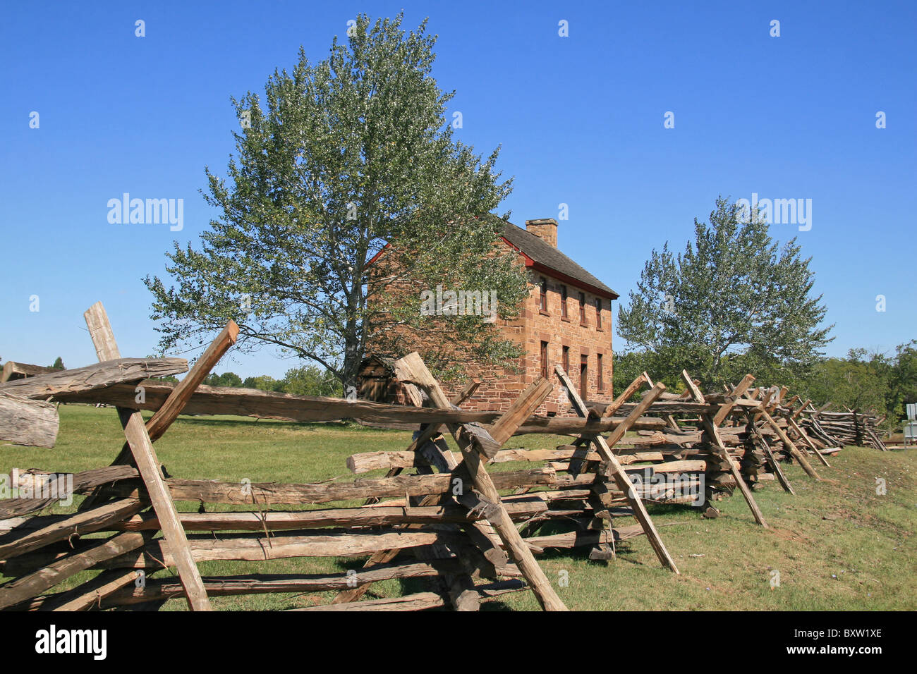 The Stone House On The Manassas National Battlefield Park Virginia