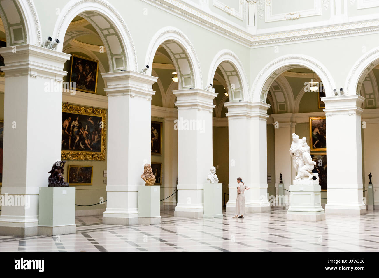 The Museum of Fine Arts, Budapest, Hungary Stock Photo