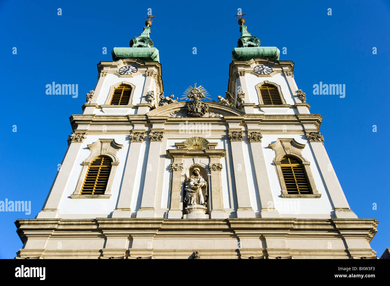 Church of St. Anne or Szent Anna Templom, Budapest, Hungary Stock Photo