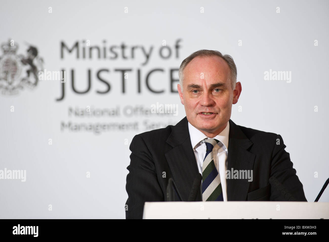 Crispin Blunt MP, Conservative Reigate, Parliamentary Under Secretary of State for Prisons and Youth Justice. Stock Photo