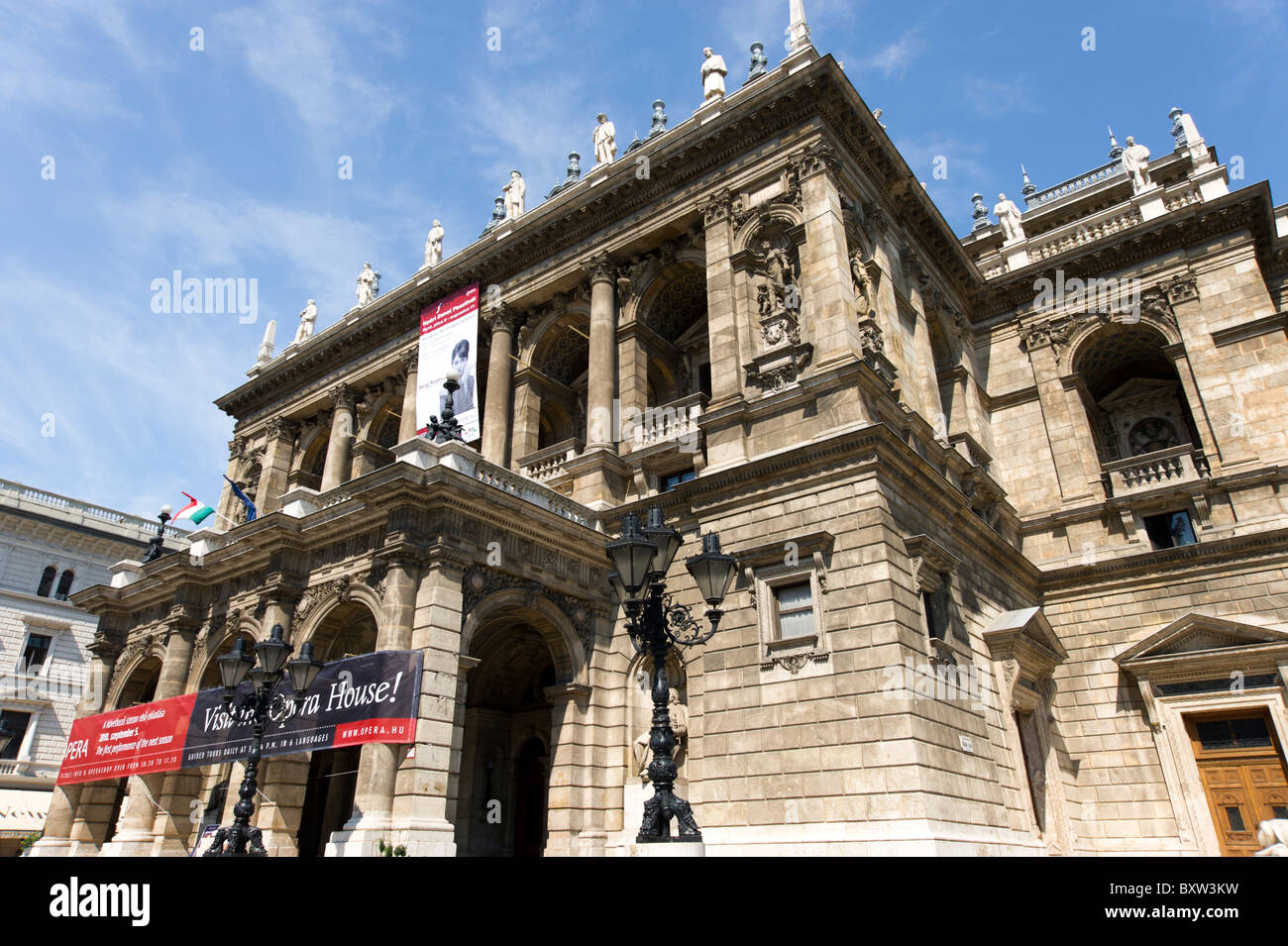 Budapest Opera House, Budapest, Hungary Stock Photo
