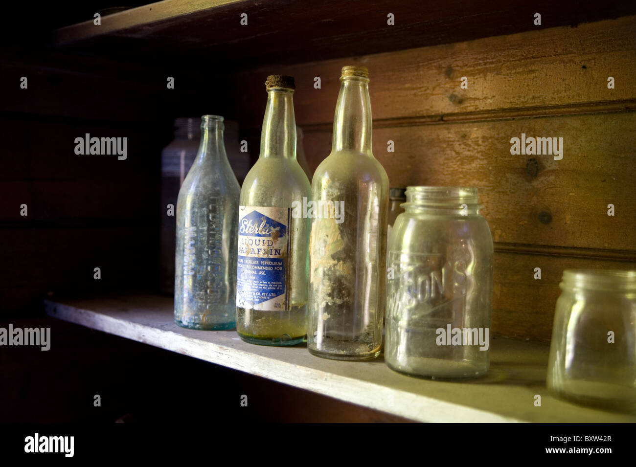 old bottles Stock Photo