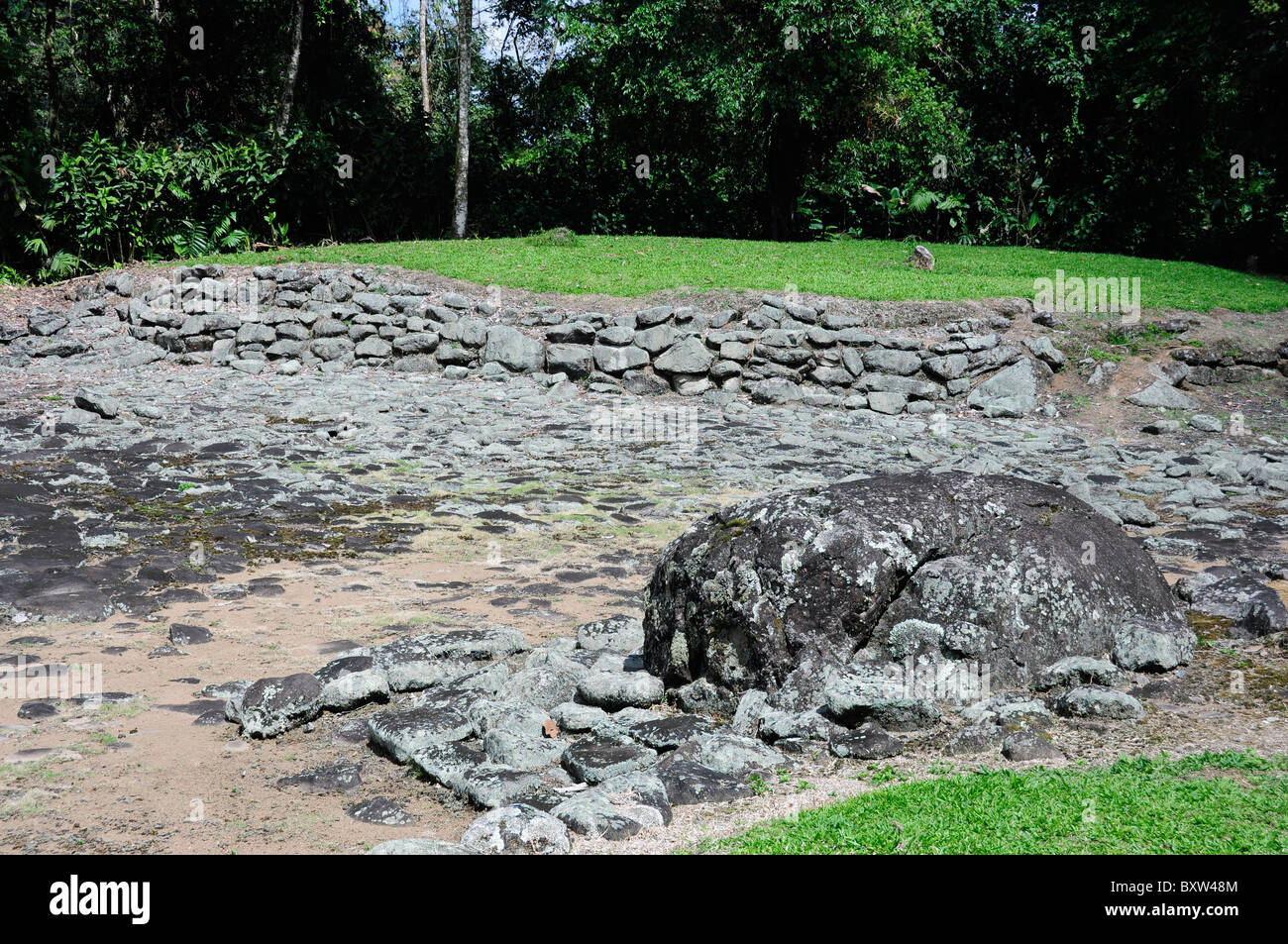 Guayabo National Monument, Cartago Province, Costa Rica, Central America Stock Photo