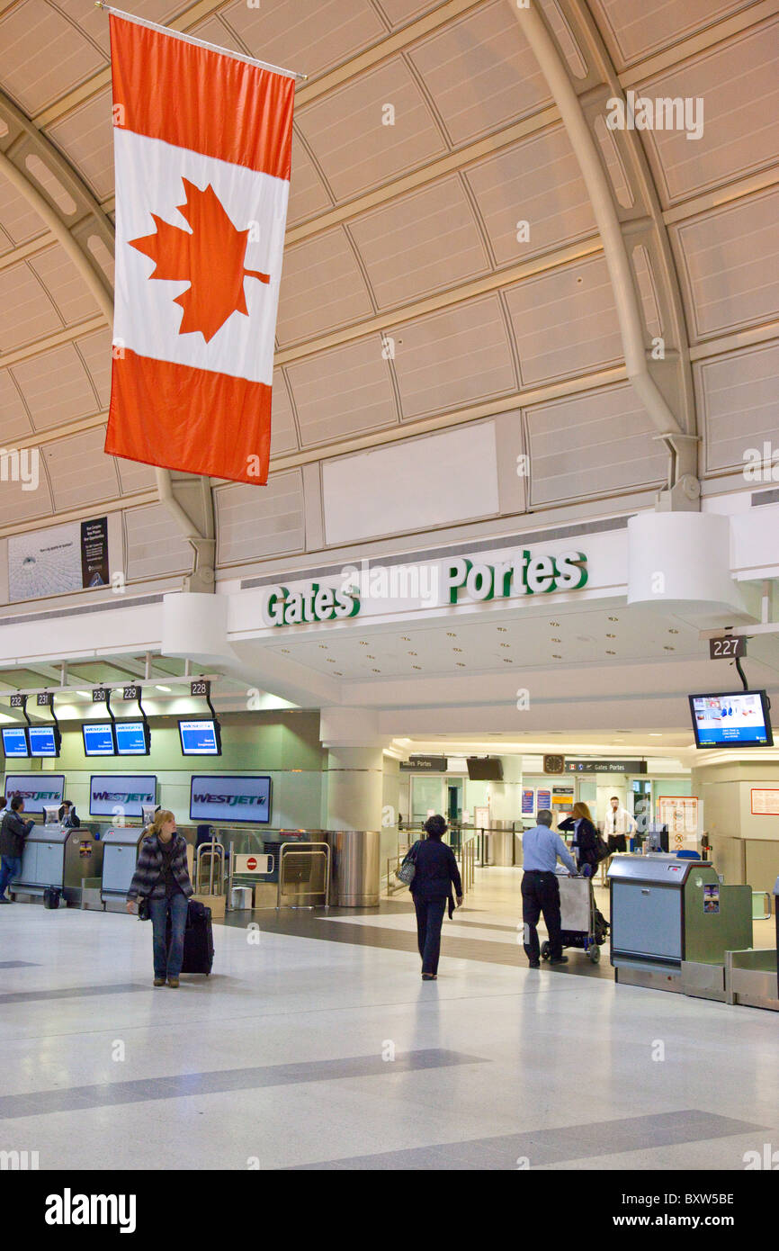 Pearson International Airport, YYZ, Toronto, Canada Stock Photo