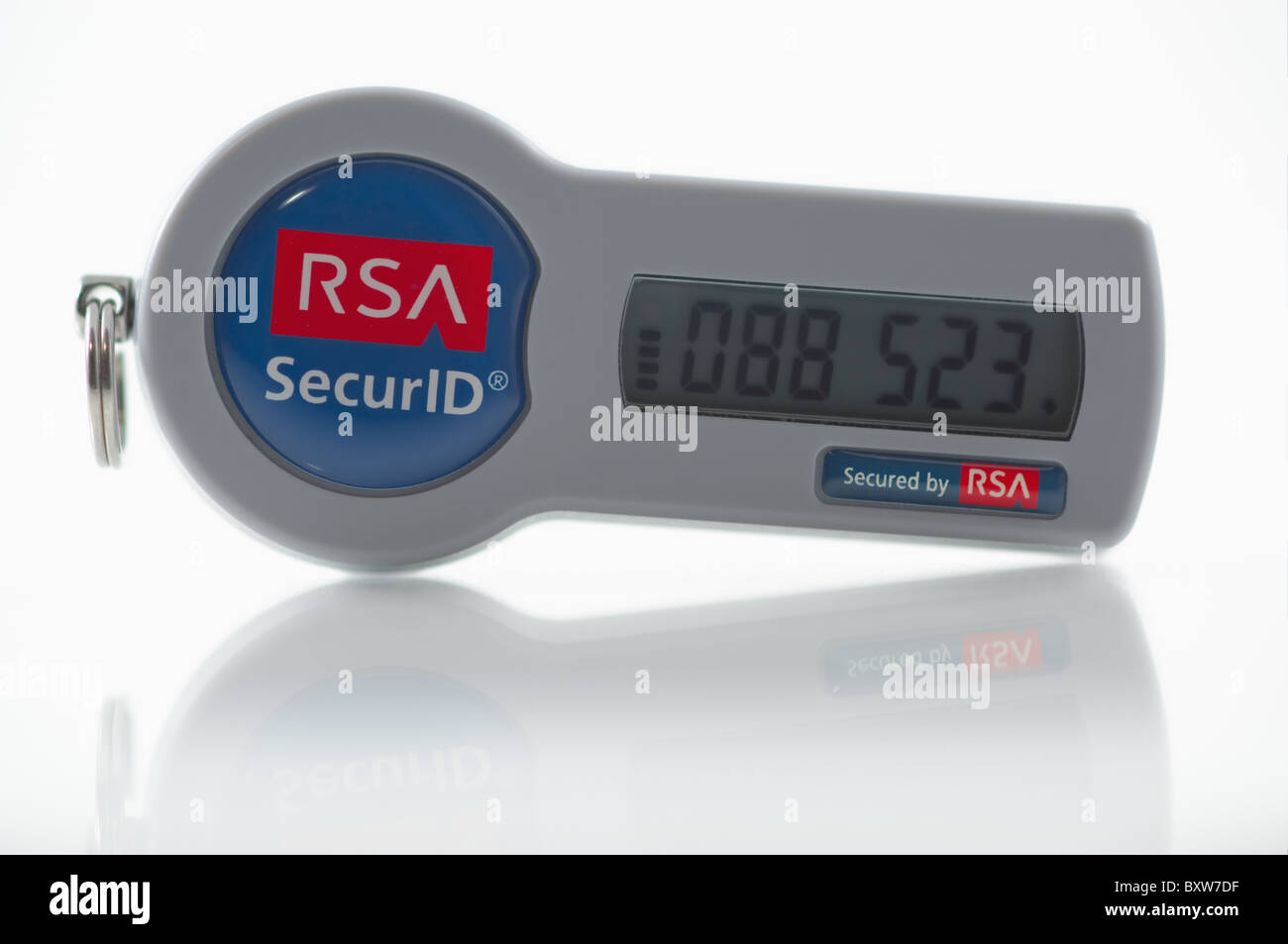 RSA SecurID token Stock Photo