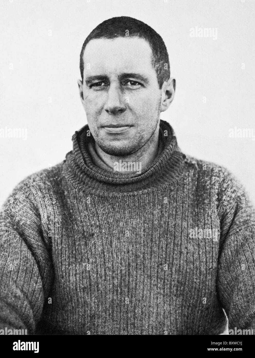 Lawrence Oates (1880 - 1912) - a member of Robert Scott's Terra Nova Expedition that perished after reaching the South Pole. Stock Photo