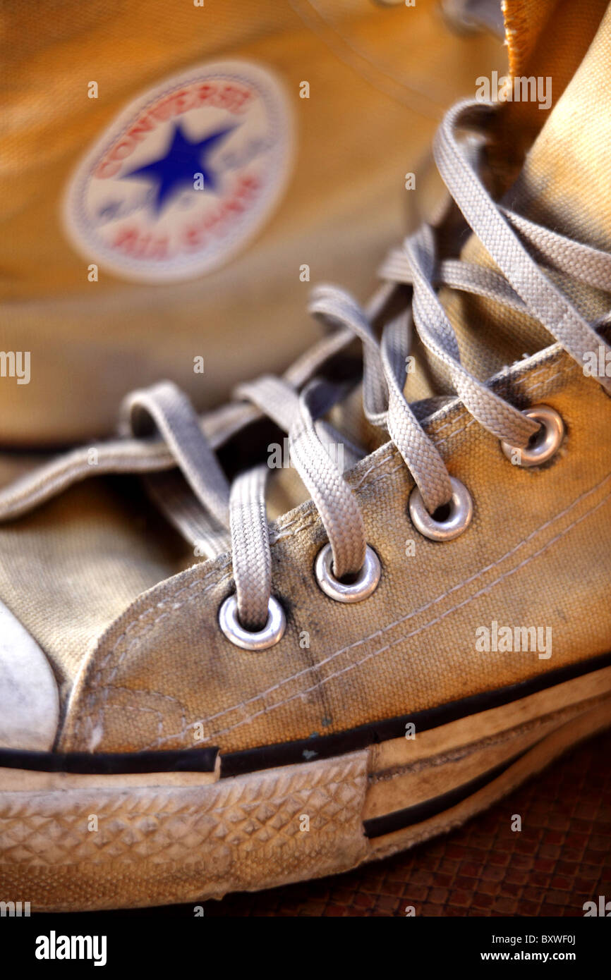 Old converse sneakers Stock Photo - Alamy