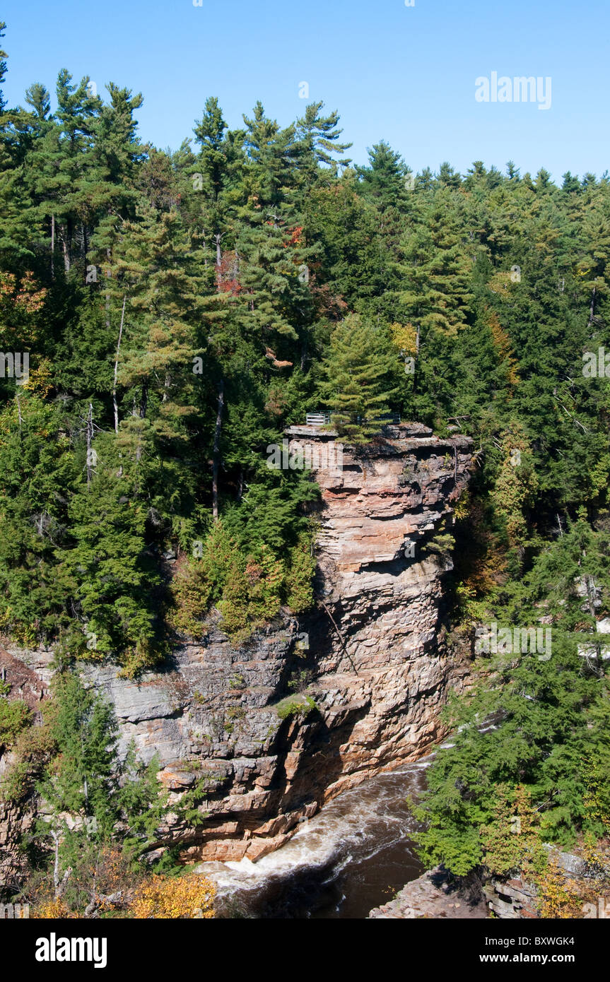 Ausable Chasm Keeseville, New York Stock Photo