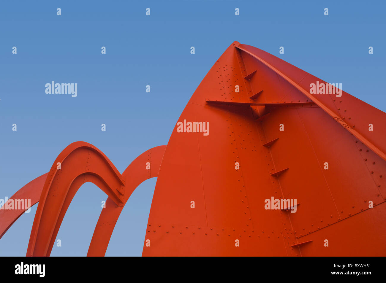 Calder Stabile Jerusalem Israel Stock Photo Alamy