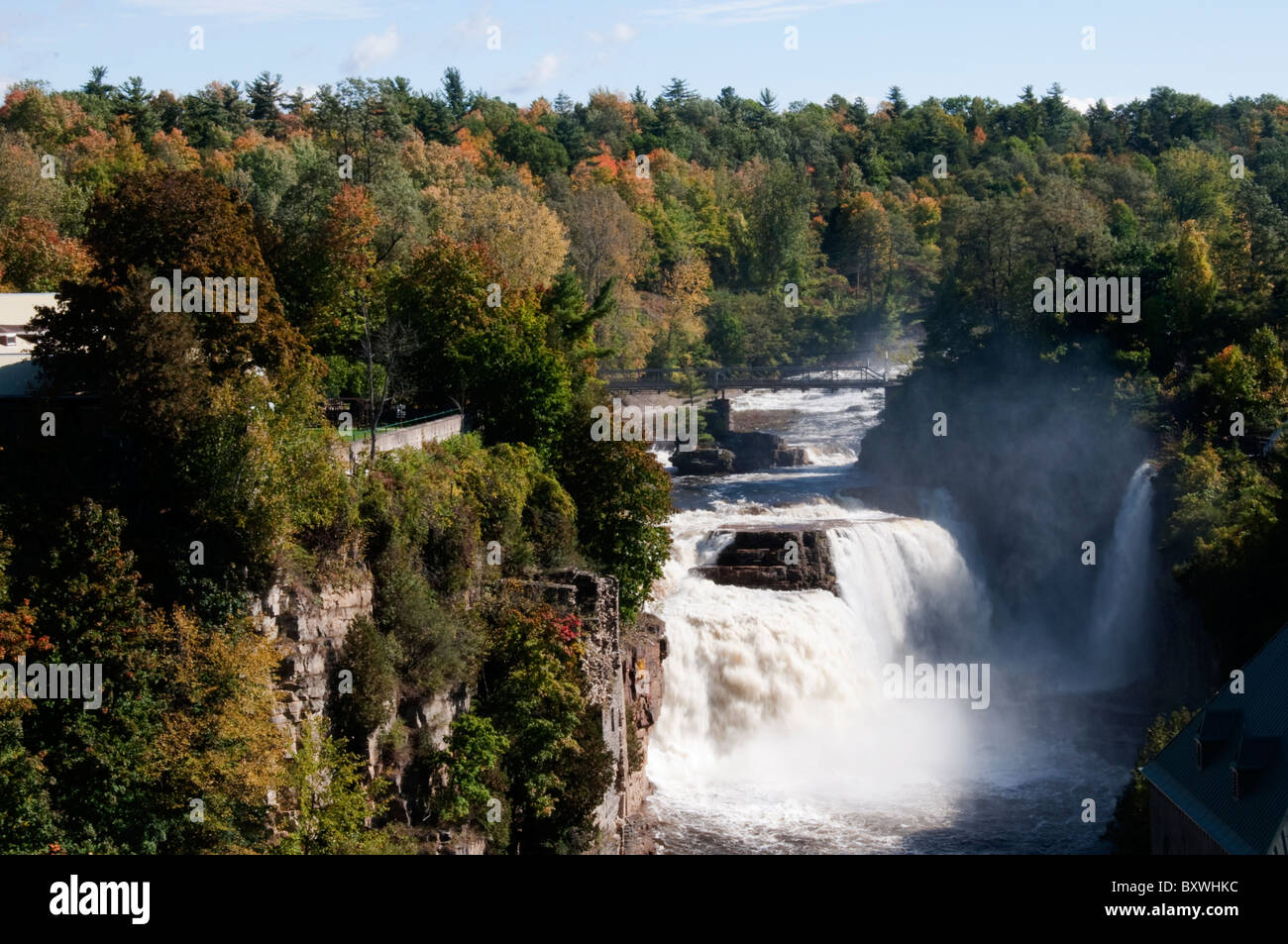 Ausable Chasm Keeseville, New York Stock Photo Alamy