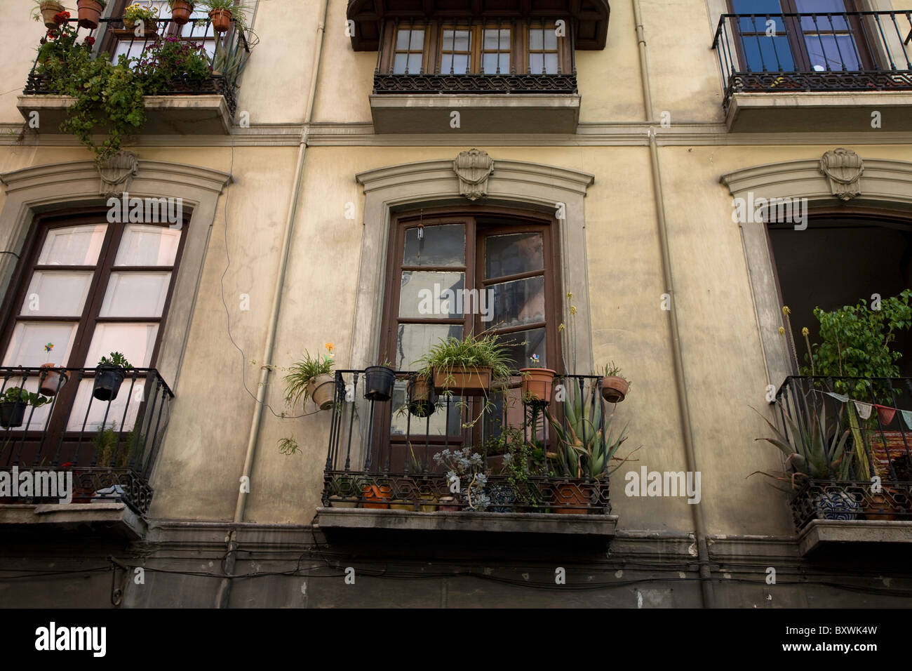 Houses in Granada, Spain Stock Photo Alamy